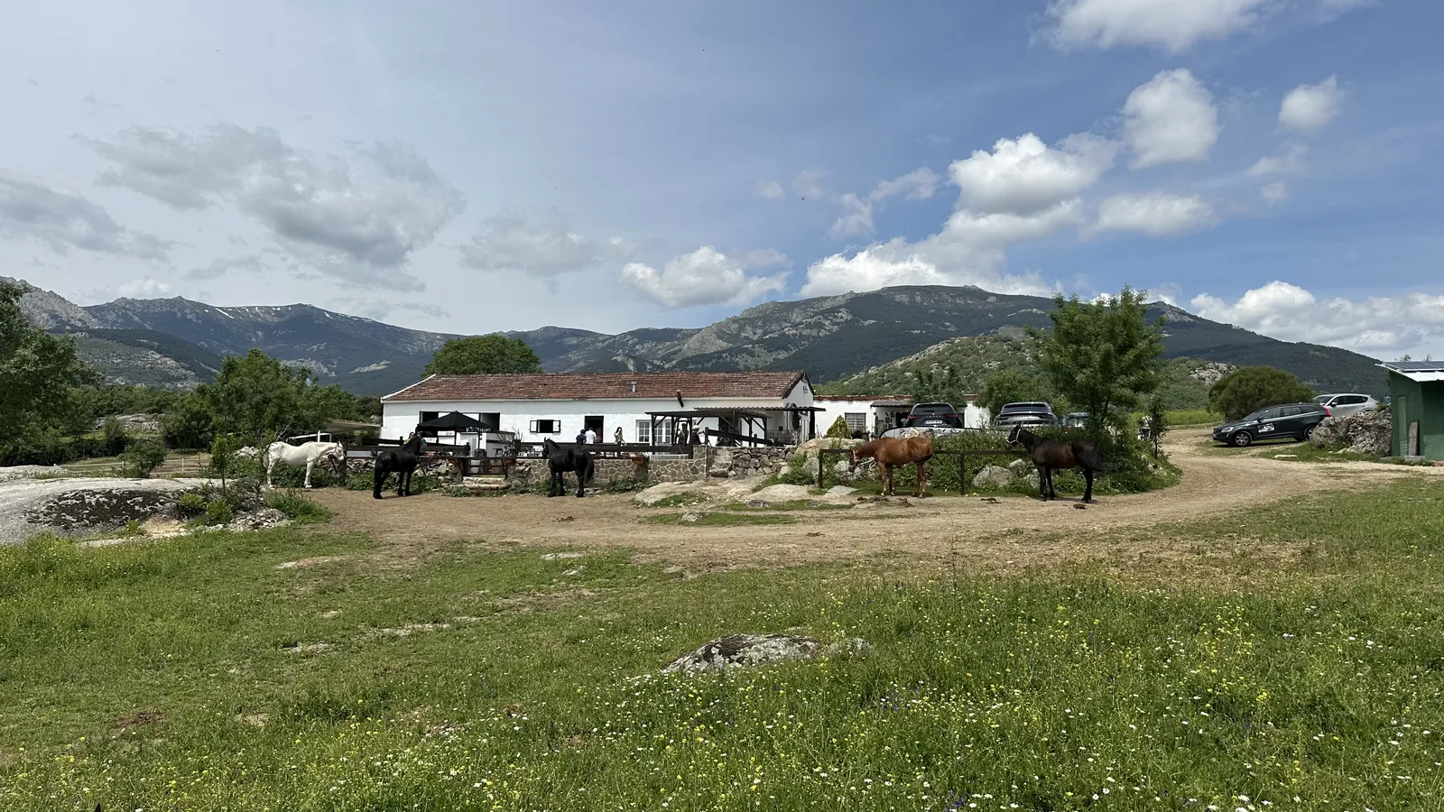 Vista panorámica de la finca